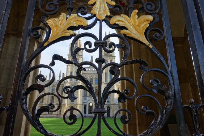 behind closed gates Oxford